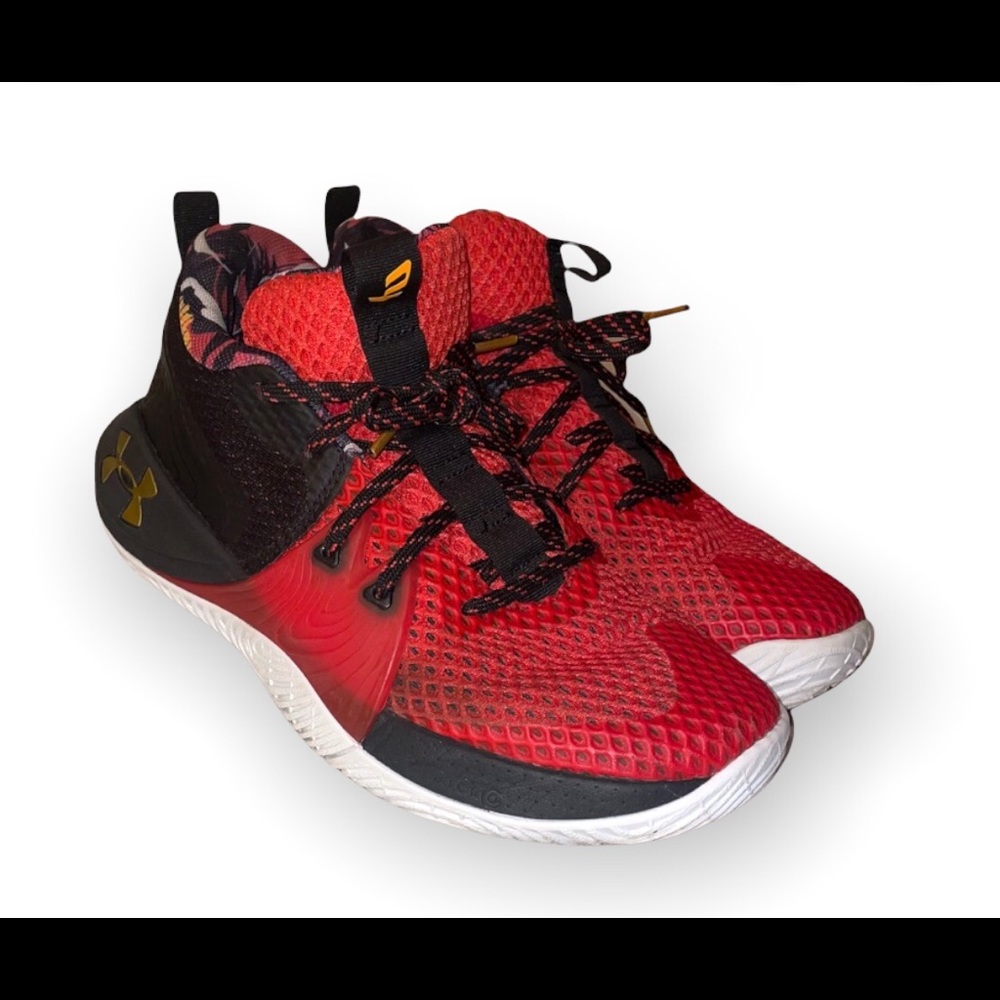 UNDER ARMOUR Joel Embiid 1 Chinese Lunar New Year Versa Red Black Shoes